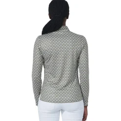 Polo Daily Sports Printed Air Ls Polo Shirt Diamond Geo