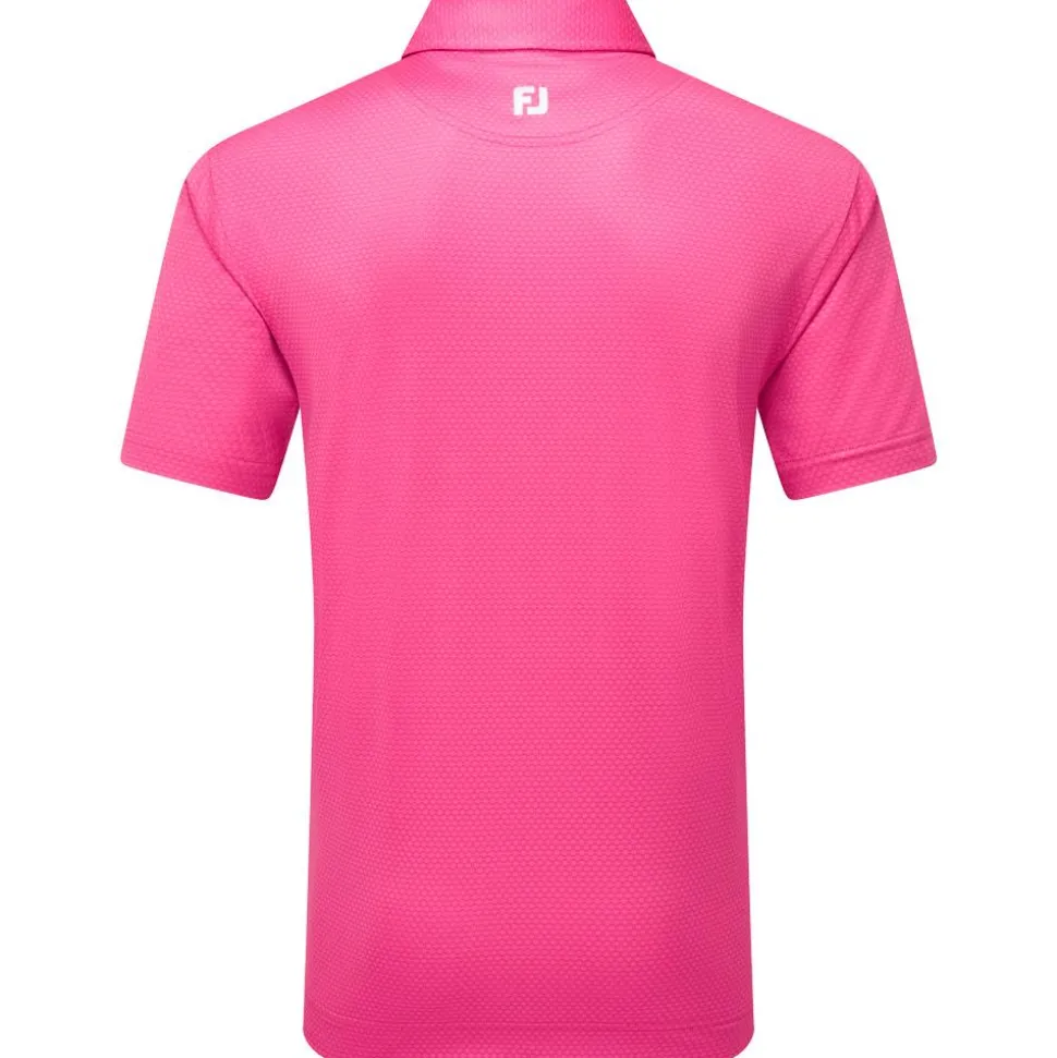 Polo Footjoy Abacus Print Magenta