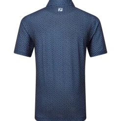 Polo Footjoy Bounce Print Pique Dark Denim