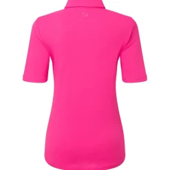 Polo Footjoy Half Sleeve Solid Pique W Hot Pink