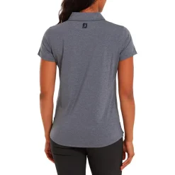 Polo Footjoy Heather Self Collar W Navy