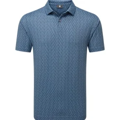 Polo Footjoy Modernist Geo Steel Blue Navy