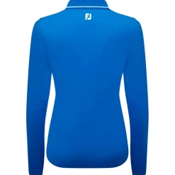 Polo Footjoy Thermal LS Shirt Blue