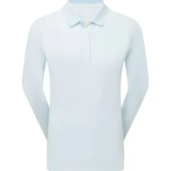 Polo Footjoy Thermoseries Long Sleeves Ice Blue