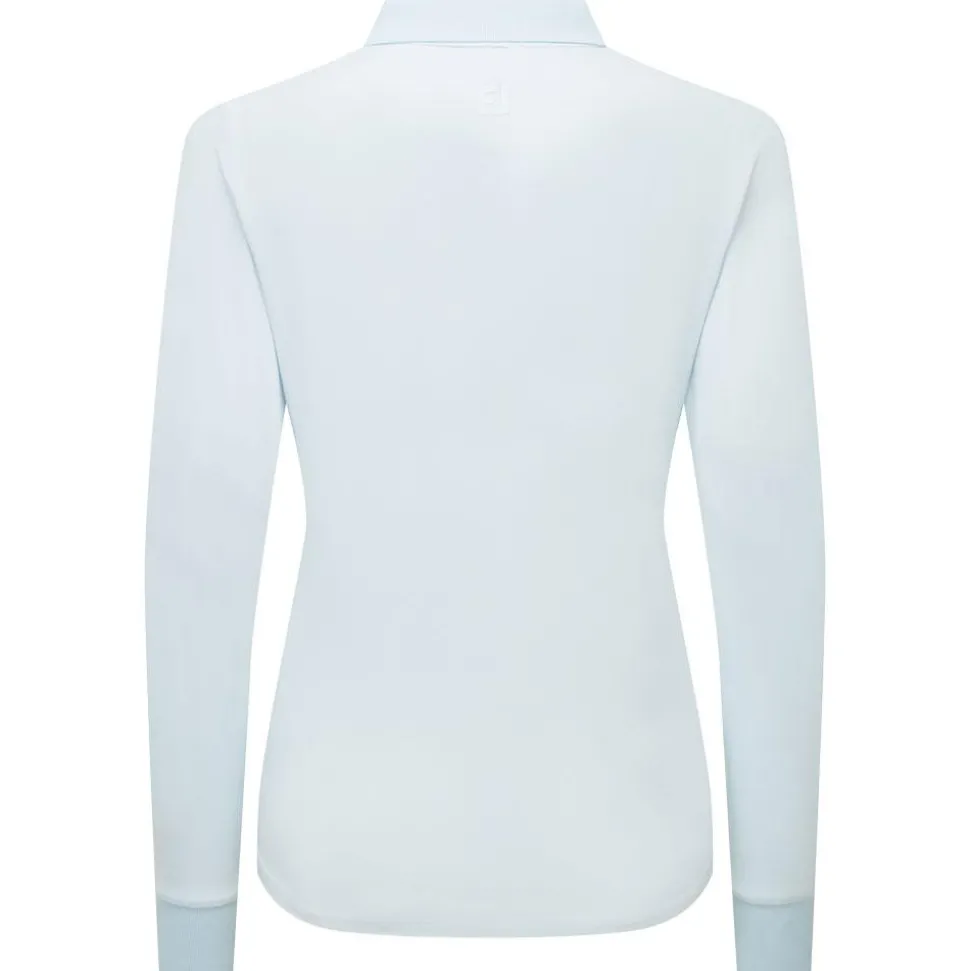 Polo Footjoy Thermoseries Long Sleeves Ice Blue