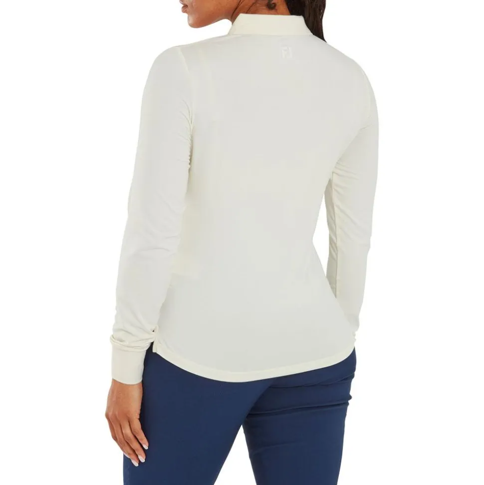 Polo Footjoy Thermoseries Long Sleeves Off White