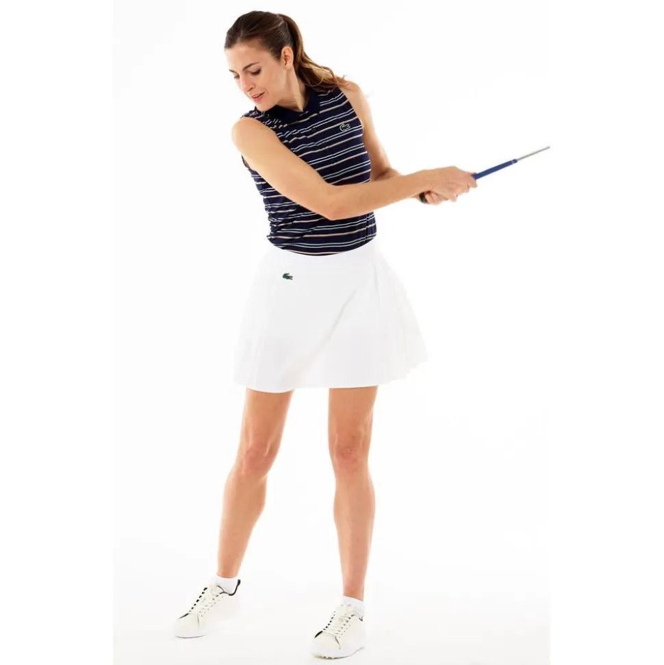 Polo Lacoste Polo Sleeveless Navy Pastille Mint