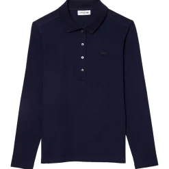 Polo Lacoste Long Sleeve Polo Marine