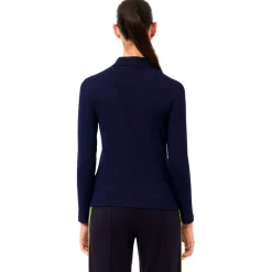 Polo Lacoste Long Sleeve Polo Marine