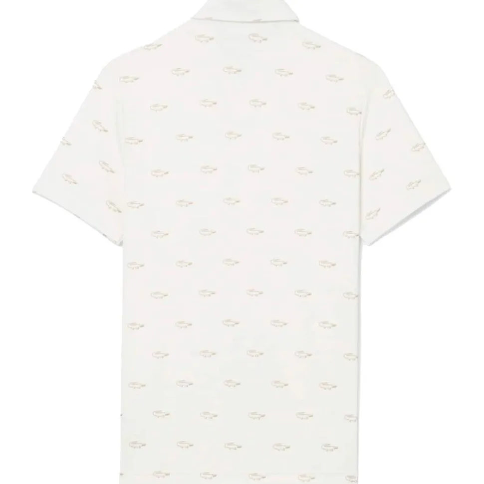 Polo Lacoste Polo Print Farine Viennois