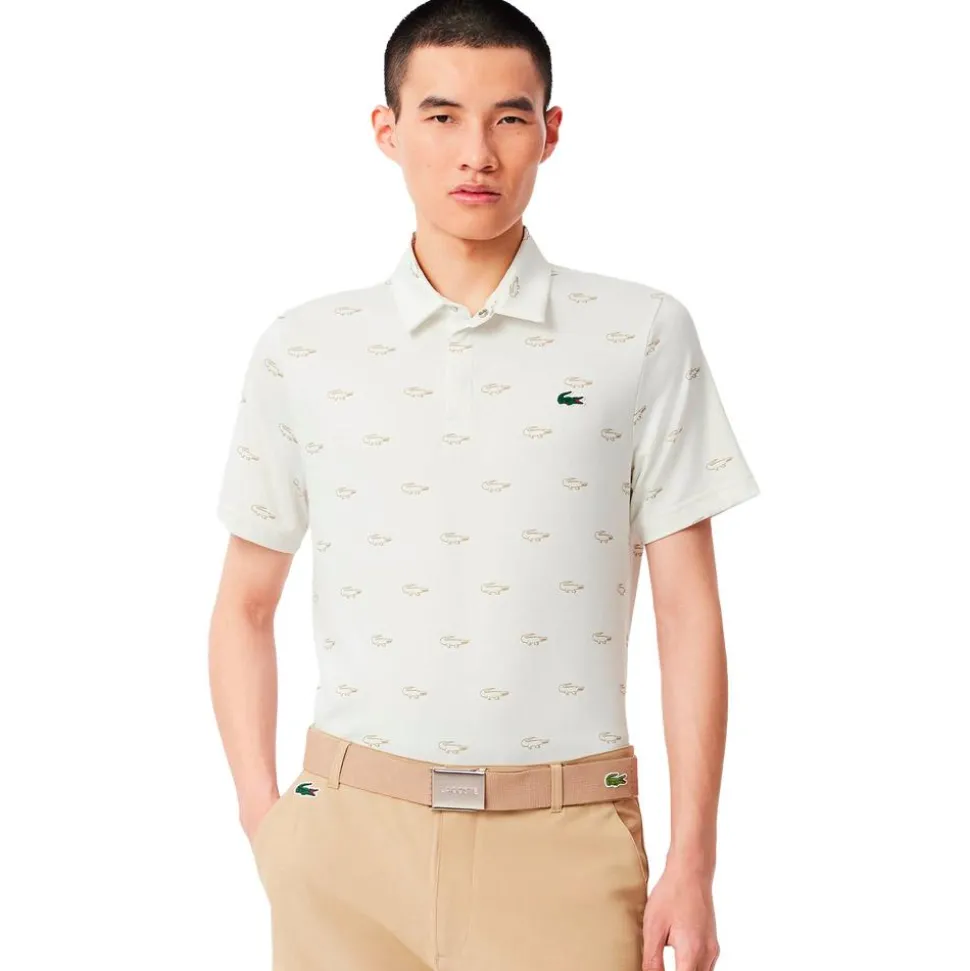 Polo Lacoste Polo Print Farine Viennois