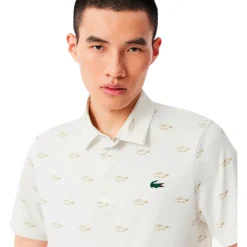 Polo Lacoste Polo Print Farine Viennois