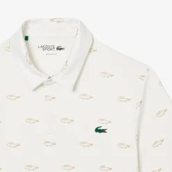 Polo Lacoste Polo Print Farine Viennois
