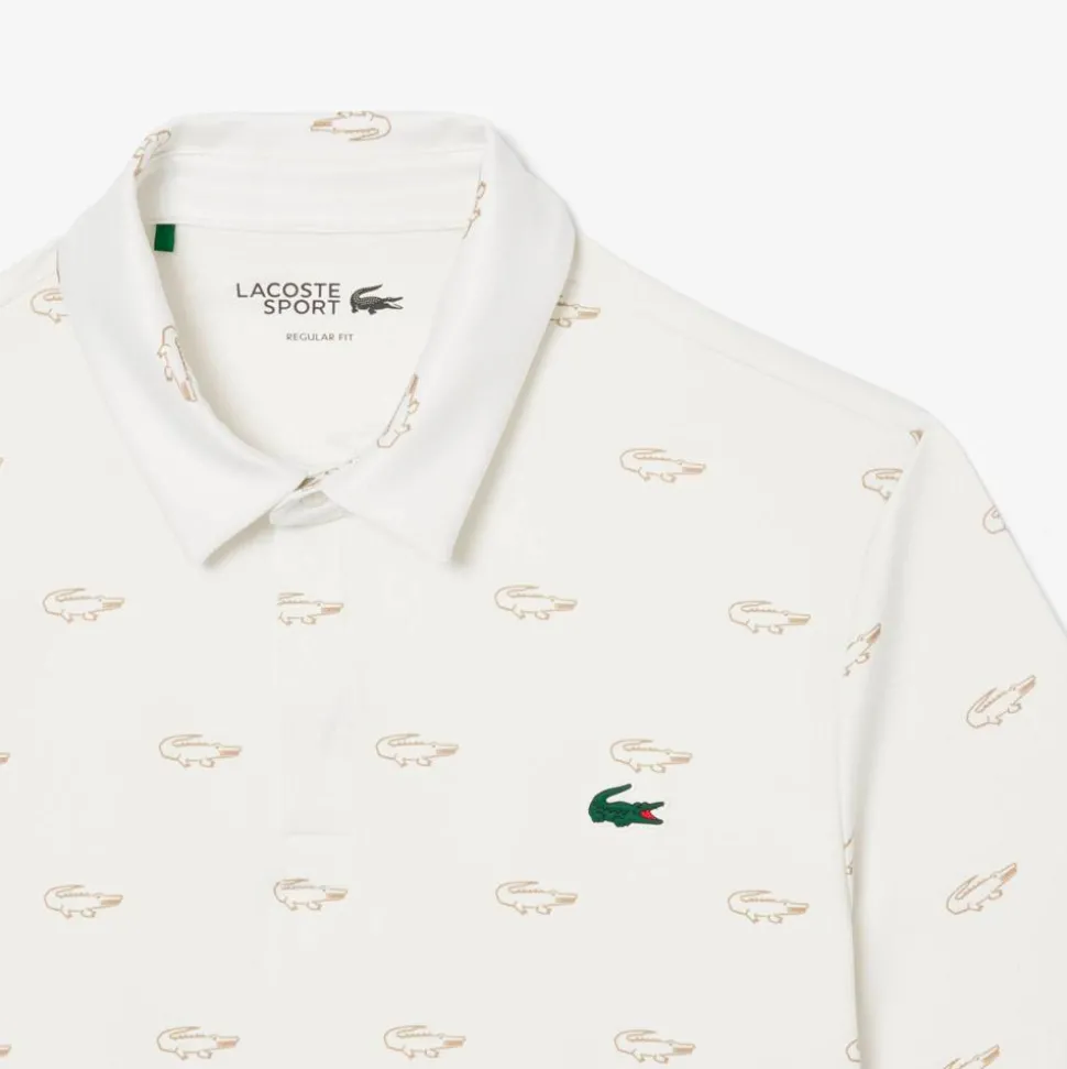 Polo Lacoste Polo Print Farine Viennois