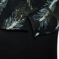 Polo Nike Dri Fit Tour Polo Pine Print Cargo Khaki Black