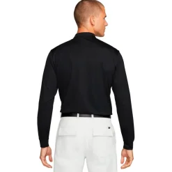 Polo Nike Dri-Fit Victory Long Sleeve Black White