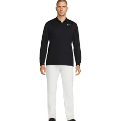 Polo Nike Dri-Fit Victory Long Sleeve Black White
