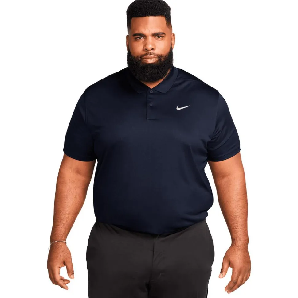 Polo Nike Dri-Fit Victory Obsidian White