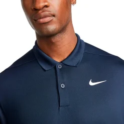 Polo Nike Dri-Fit Victory Obsidian White