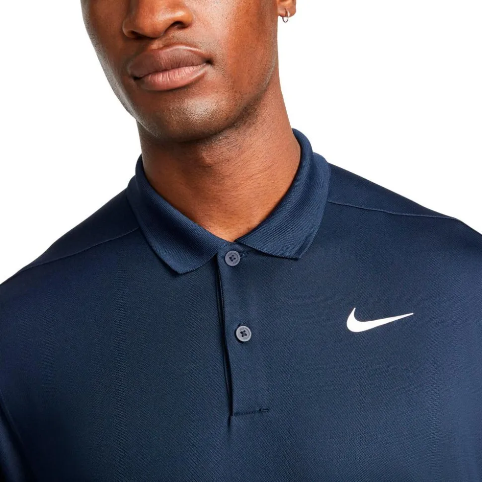 Polo Nike Dri-Fit Victory Obsidian White