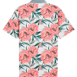 Polo Puma Golf Masters Beautiful Game Polo White Glow Red Fire