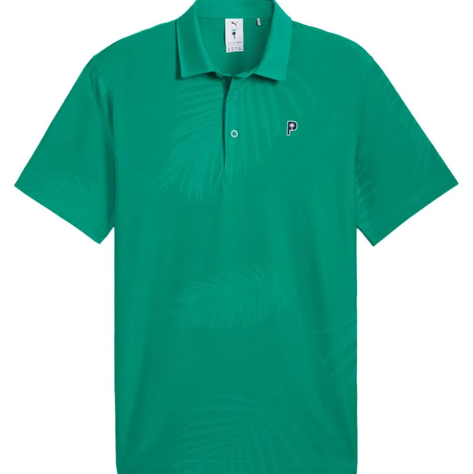 Polo Puma Golf Puma X Ptc Jacquard Polo Sparkling Green
