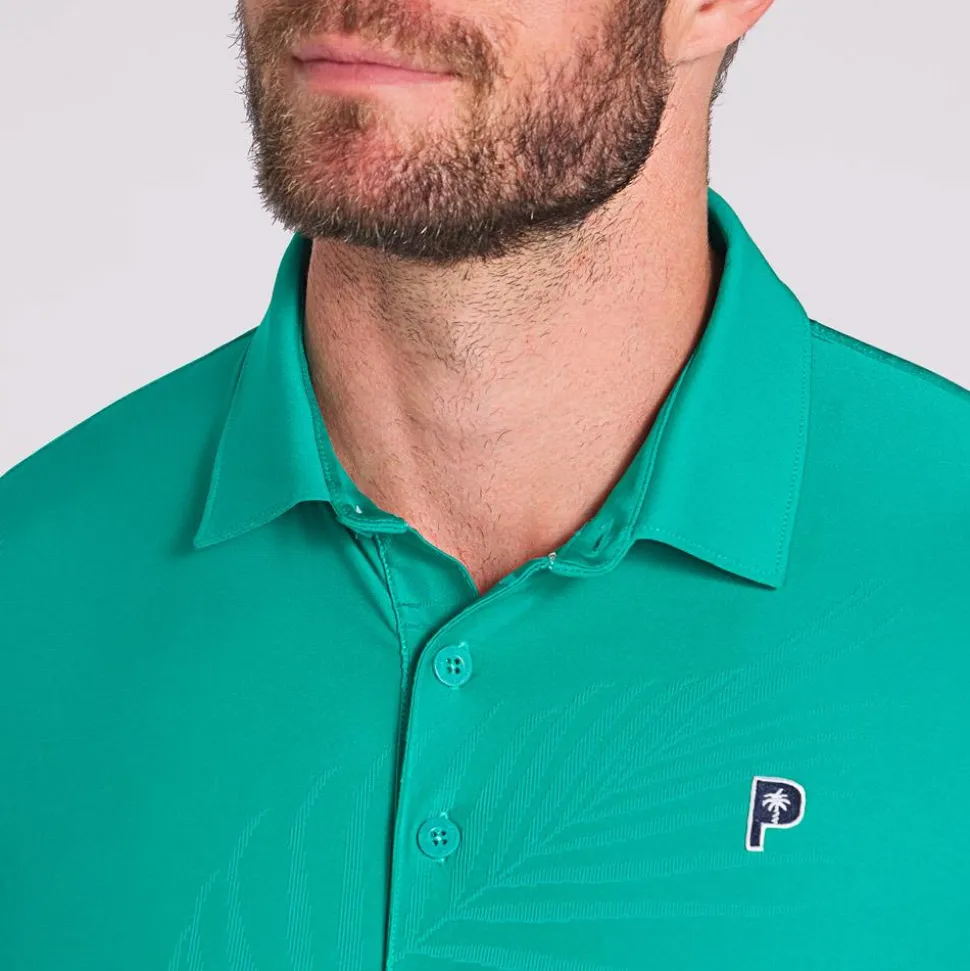 Polo Puma Golf Puma X Ptc Jacquard Polo Sparkling Green