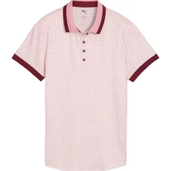 Polo Puma Golf W Cloudspun Micro Spark Short Sleeve Poised Pink