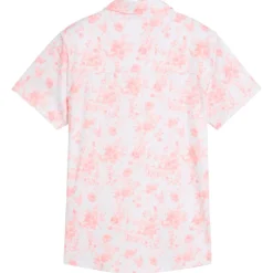 Polo Puma Golf W Cloudspun Toile Ss Polo Pink Fruit