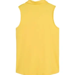 Polo Puma Golf W Cloudspun Piped SL Polo Sunny Yellow