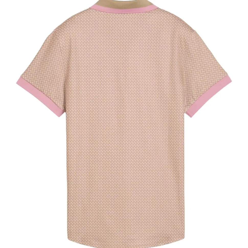 Polo Puma Golf W Cloudspun Micro Spark Short Sleeve Ice Coffee