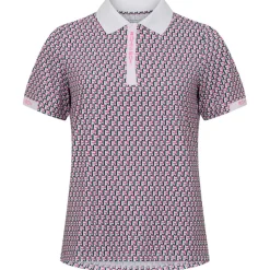 Polo Rohnisch Abby Poloshirt Logo Rose