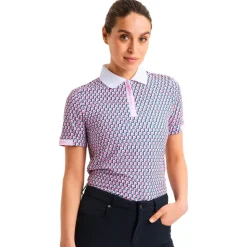 Polo Rohnisch Abby Poloshirt Logo Rose