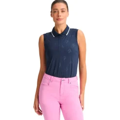 Polo Rohnisch Deni Sleeveless Navy