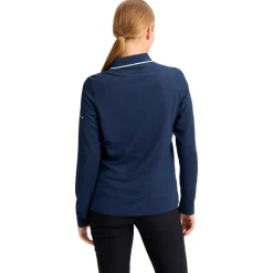 Polo Rohnisch Miriam Long Sleeve Poloshirt Navy