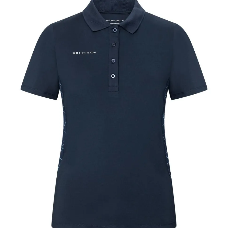 Polo Rohnisch Nicky Poloshirt Micro R Check Navy