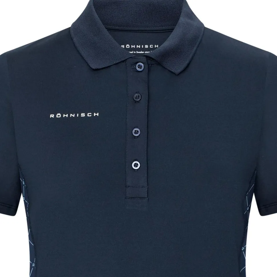 Polo Rohnisch Nicky Poloshirt Micro R Check Navy