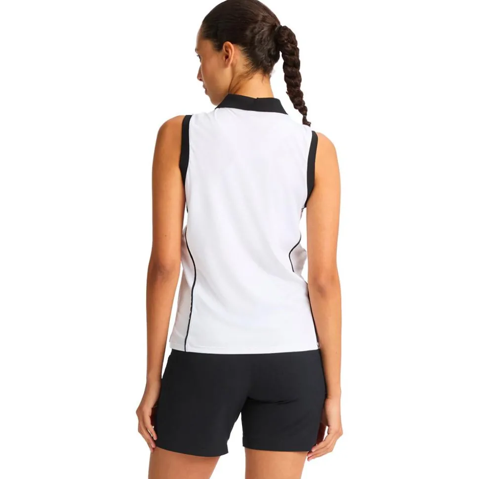 Polo Rohnisch Ultra Viola Uv Sleeveless White