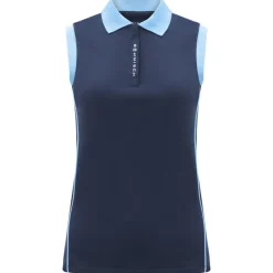 Polo Rohnisch Ultra Viola Uv Sleeveless Navy