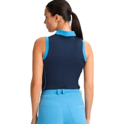 Polo Rohnisch Ultra Viola Uv Sleeveless Navy
