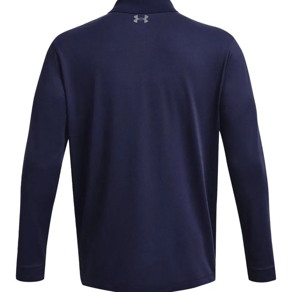 Polo Under Armour Performance 3.0 LS Midnight Navy Pitch Gray