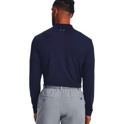 Polo Under Armour Performance 3.0 LS Midnight Navy Pitch Gray