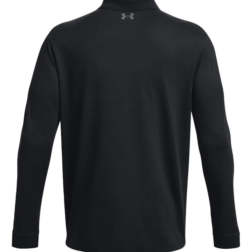 Polo Under Armour Performance 3.0 LS Black Pitch Gray