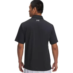 Polo Under Armour Playoff 3.0 Stripe Black Summit White