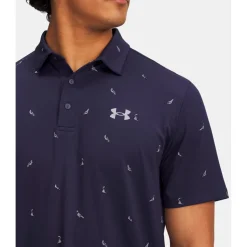 Polo Under Armour Playoff 3.0 Printed Polo Midnight Navy Steel