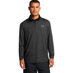 Polo Under Armour Playoff Printed 1/4 Zip Black
