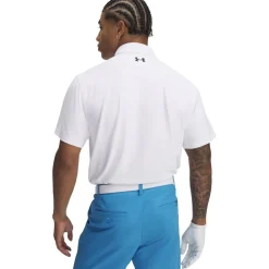 Polo Under Armour T2G Pique Polo White Black