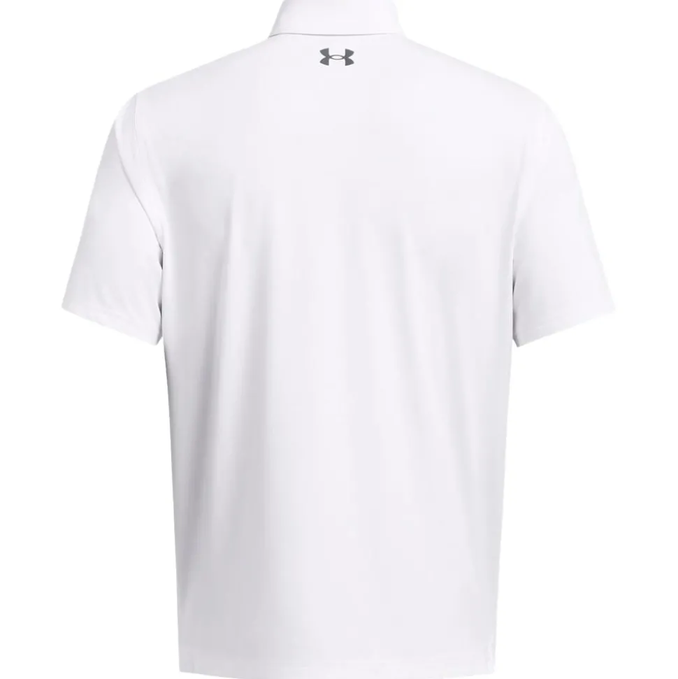 Polo Under Armour T2G Polo White Pitch Gray