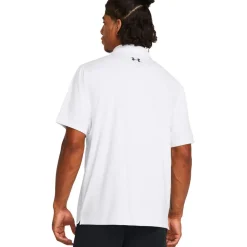Polo Under Armour T2G Polo White Pitch Gray