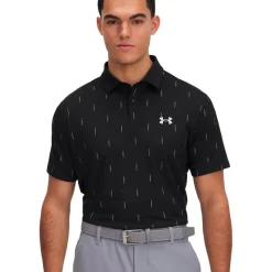 Polo Under Armour T2G Printed Polo Black Summit White
